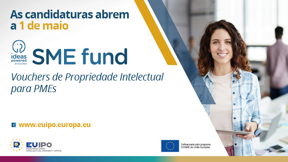 Redução de 50% nas taxas de pedido de registo base de marcas e desenhos ou modelos da UE e nacionais